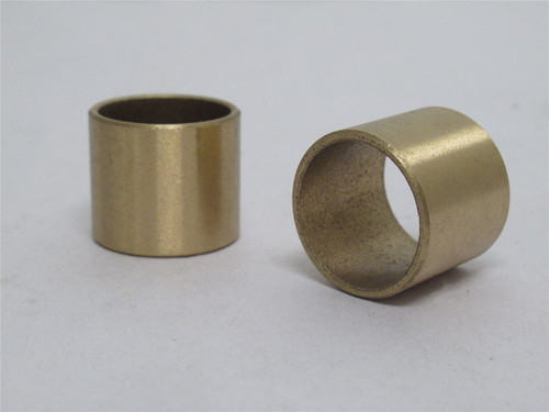 Oilite 13044549; Lot-2 Bronze Bushings; 20ID x 23OD x 20mm L
