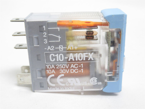 Turck C10-A10FX/024VDC; Power Relay; 250VAC; Coil: 24V; 10A