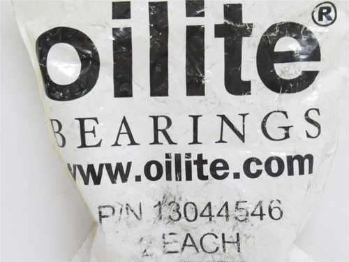 Oilite 13044546; Lot-2; Bronze Bushings; 22mmID x 28mm Hub OD