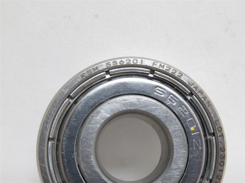 KSM SS6201ZZ; Ball Bearing SS; 12mmID x 32mmOD x 10mm Wide