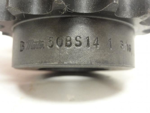 Martin 50BS14-1-3/16; Sprocket # 50; 14Teeth; 1-3/16"ID