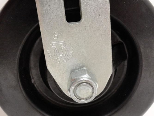 G&R 36PHW0620SCBG; Medium-Duty Swivel Plate Caster; 6" OD