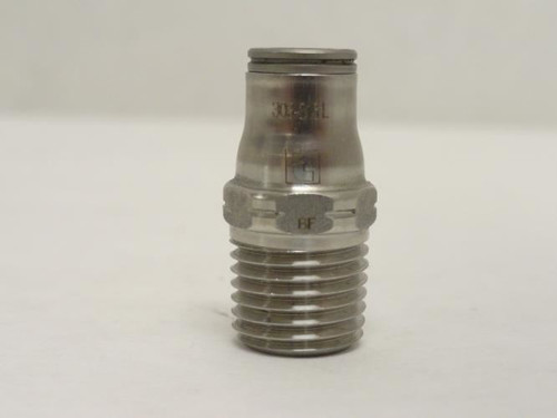 Legris 3805 56 14; Lot-2 Male Connector; 1/4" Tube x 1/4MNPT