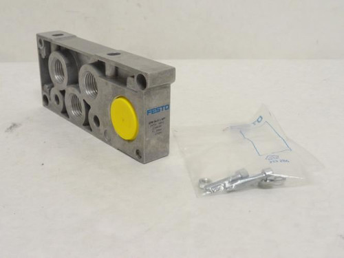Festo IEPR-04-D-1-NPT; Manifold End Plate 118838; 232Psi