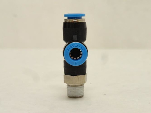 Festo QSTL-1/8-6; Lot-3 T-Fitting 153118; 6mm Tube x R1/8