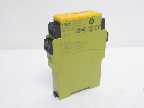 Pilz PNOZ X2.7P; Safety Relay 777305; 24VAC/DC; 3-NO; 1-NC