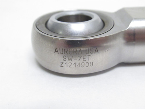 Aurora SW-7ET; SS Rod End Bearing 7/16"ID RH 7/16-20 Threads