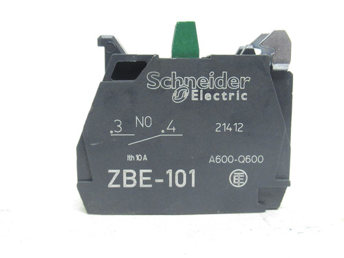 Schneider ZBE-101; Contact Block 10A 600VAC; 1-NO