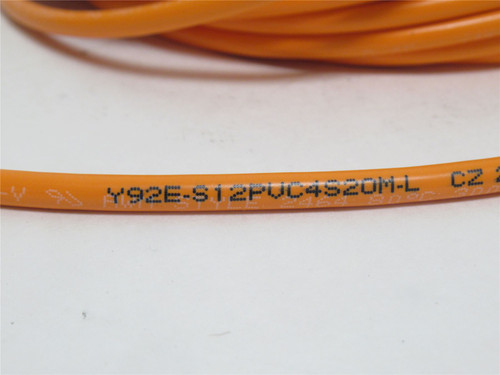 Omron Y92E-S12PVC4S20M-L; Sensor Actuator Cable 20m Long; M12