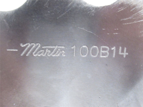 Martin 100B14-1-3/8; Sprocket #100; 14 Teeth; 1-3/8"ID