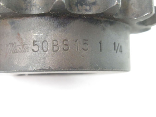 Martin 50BS15-1-1/4; Bushed Sprocket #50; 1-1/4"ID; 15 Teeth
