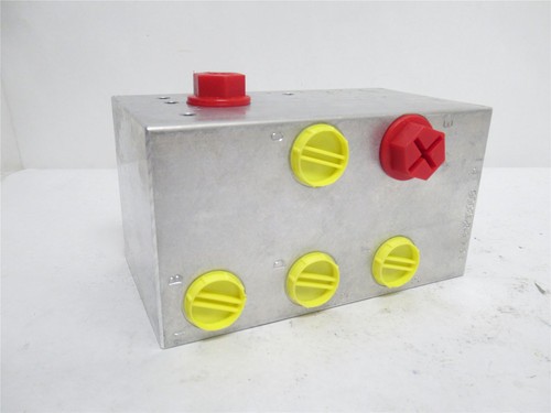 Delta 10465-P13006; Aluminum Manifold Block