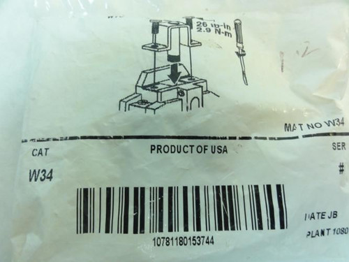 Allen-Bradley W34; Overload Thermal Unit