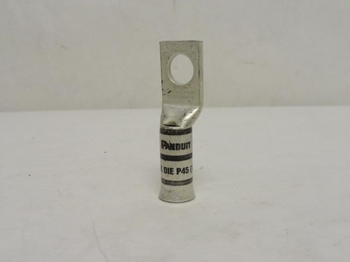 Panduit LCAF1/0-12-X; Crimp Terminal 1/2" One-Hole 1/0 AWG