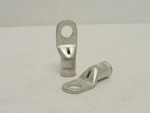 MFG- 54949BE; Lot-2 Copper Compression Lug 1/0AWG; 5/16" Stud