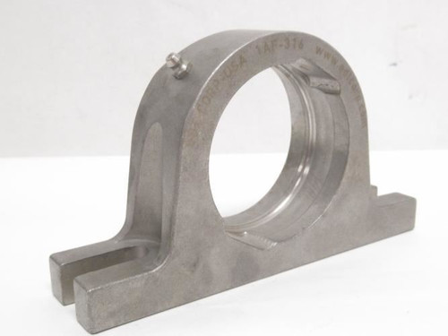 EDT 1AF316; Pillow Block Bearing Housing; SS-316; 2-Bolt