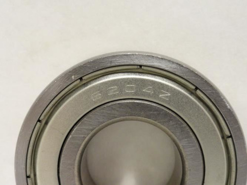 MFG- 6204ZZ; Ball Bearing; 20mm ID x 47mm OD x 14mm Wide