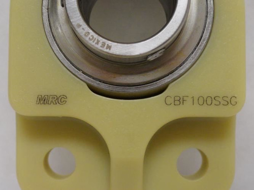 MRC CBF100SSG; Bracket Flange Bearing; 1"ID; Three Bolt