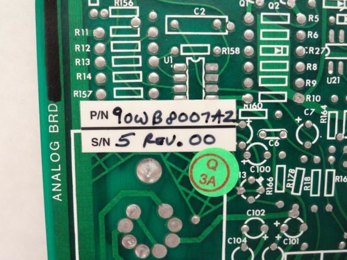 Triangle 90WB8007A2; PC Board; Analog
