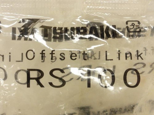 Tsubaki RS-100-1-O/L; Offset Chain Link; Number: 100 ANSI
