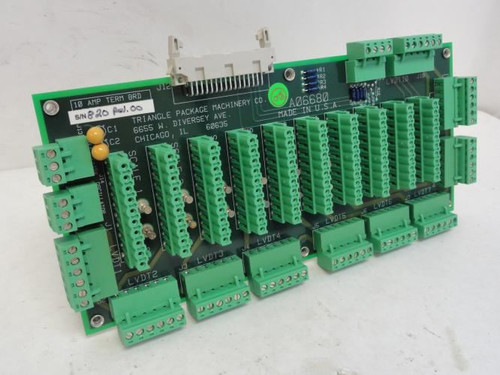 Triangle A06680; PC Terminal Board; 10 Ampere