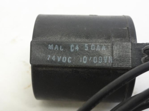 MAC C4 50AA; Solenoid Coil; 24 VDC; 18" Leads