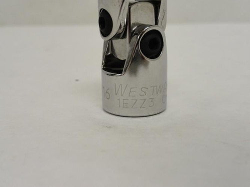 Westward 1EZZ3; 9/16" Chrome Vanadium Socket; With 3/8" Drive