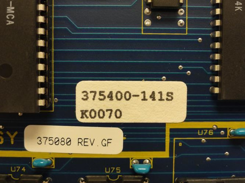 Videojet SP375400-141S; Master Board K0070