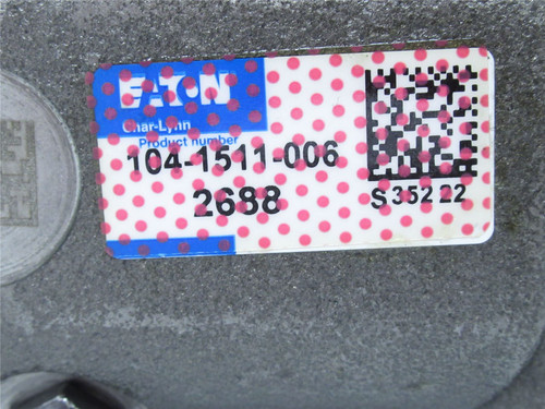 Eaton 104-1511-006; Char-Lynn Hydraulic Motor; 742RPM