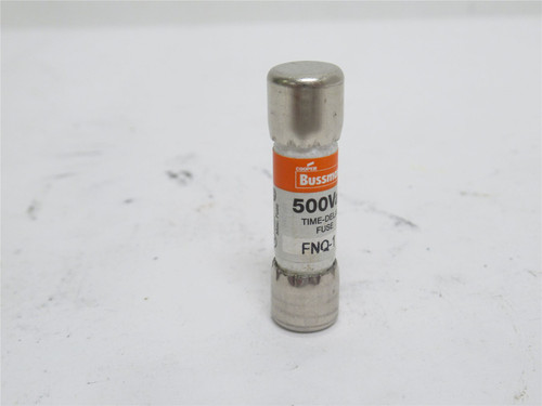 Bussmann FNQ-1; Time Delay Fuse; 1A; 500VAC; Dual Element