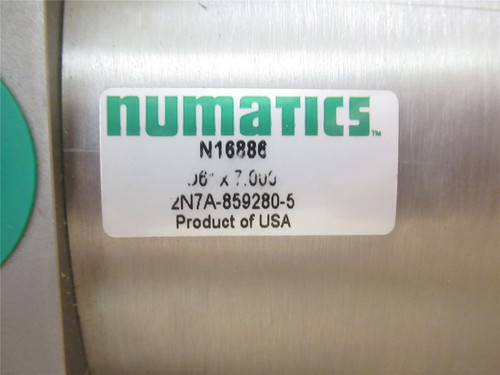 Numatics N16886; Air Cylinder; 6" ID x 7" Stroke