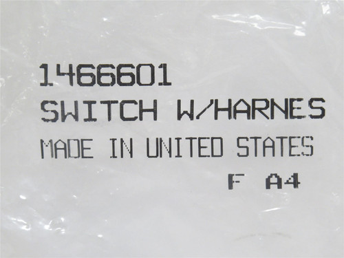 Hyster 1466601; Basic Wired Switch With Harness