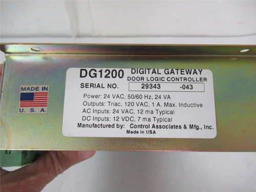 Rytec DG1200; Door Logic Controller Digital Gateway 24 VAC