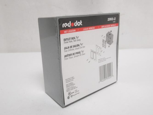 Red-Dot 2IH3-2; Aluminum Die Cast Weatherproof Box