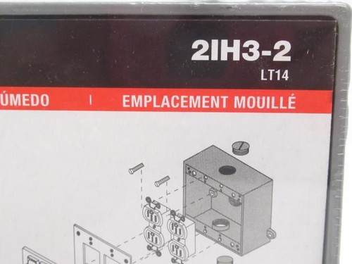 Red-Dot 2IH3-2; Aluminum Die Cast Weatherproof Box