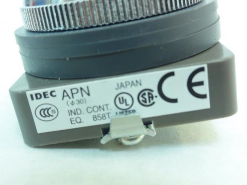 Idec APN133-W-24V; Pilot Light; 24V; White Dome Cap