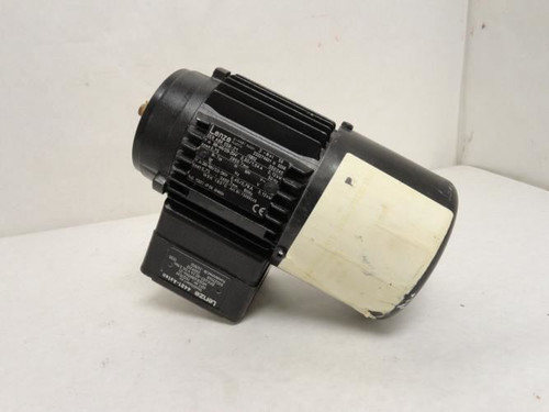 Lenze DERABR056-21; AC Brake Motor .16hp 3400RPM 3Ph 480VAC
