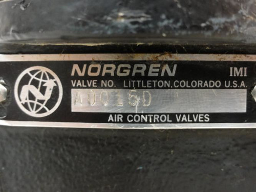 Norgren A0015D; Poppet Valve; 3/4" NPT
