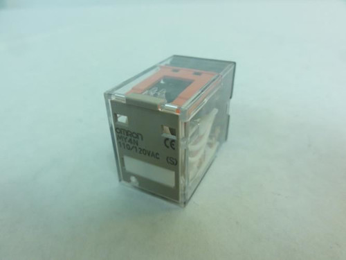 Omron  MY4NAC110120S; Relay; 110/120VAC; 5A; 250VAC/30VDC