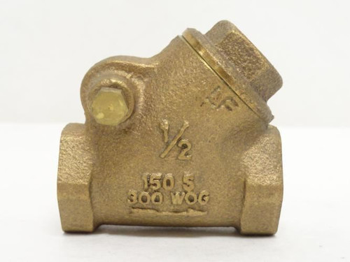 Legend 1/2" T-453; Bronze Y-Pattern Check Valve 1/2NPT