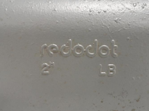 Red-Dot BLB-2; Conduit Body; Type: LB; Size: 2"; Aluminum