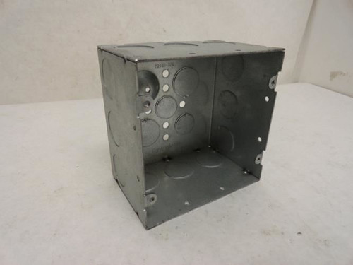 Garvin 72181-3/4; Lot-2 Junction Box; 4-11/16" Sq; 3" Deep