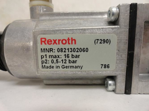 Rexroth 821302060; ISO1 Regulator W/ Control AT; 16Bar