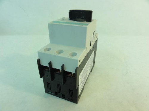Siemens 3RV1021-0GA10; Manual Motor Starter 0.45-0.63A 3P 575VAC