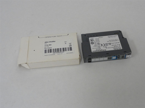 Allen-Bradley 1734-IB4; Input Module; 24VDC Input