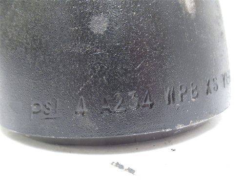 Industry-Std 30WC14; Long Radius Butt Weld Elbow; 90Deg; 4"