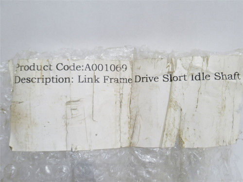 JFD Engineering A001069; Link Frame Drive Short Idle Shaft