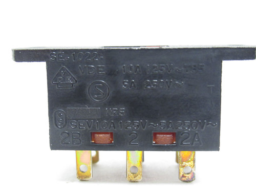 ITW SE-1022-VDE; Voltage Selector Switch; 10A; 125VAC
