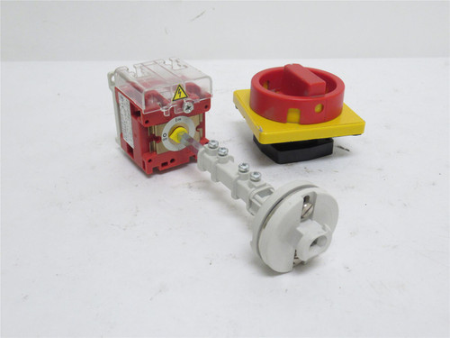EEG ED1-3D 3 SD8-RG; Emergency Disconnect Switch 25A; 600VAC