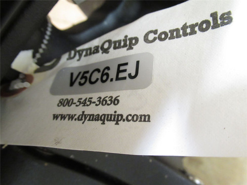 DynaQuip V5C6.EJ; Actuated Flanged Valve; Class: 150; Size 3"